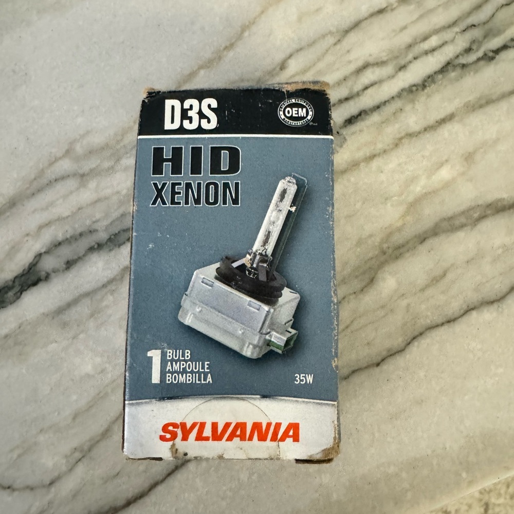 HID D3S Sylvania 35 w for car